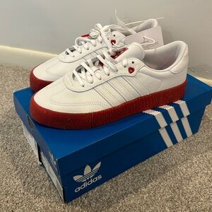 Adidas Sambarose Heart Sneakers